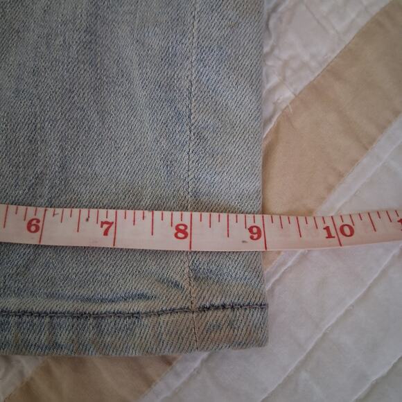 DL1961 Harriet Denim Jumpsuit Lace Tie Front in Dallas $229 Medium NWT *read - Picture 9 of 16